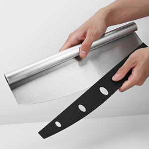 Cortador de Pizza de Acero Inoxidable, Rebanador de Bordes Semicirculares, Herramienta para Hornear Pasta, Utensilio de Cocina Multifuncional - Product Image 3