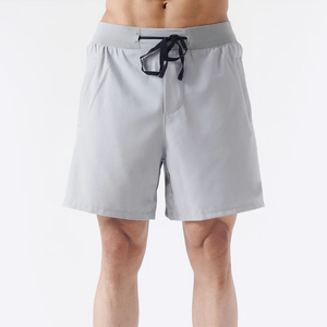 Customized Eco-Friendly 100% Cotton Gym Shorts Quick Dry and Breathable Men Gym Shorts - Product Image 1