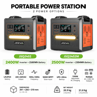 2400W LiFePO4 UPS Solar Generator Power Station untuk Petualangan Luar Ruangan Produsen