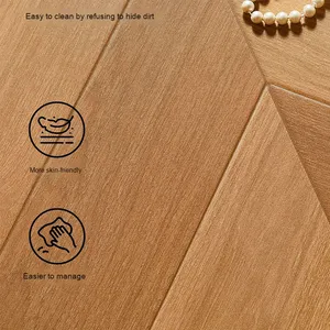 Baldosas de madera de grano ligero suave modernas de Guangdong Foshan 600X1200 para decoración de dormitorio y sala de estar - Product Image 2