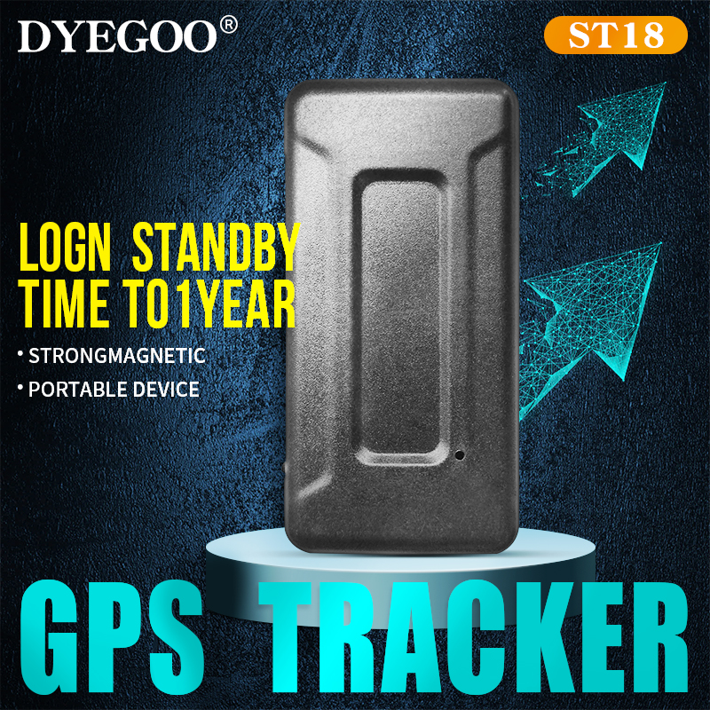 Длинный аккумулятор DYEGOO ST18, сильный магнитный GPS-трекер, персональный трекер, GPS-трекер для автомобиля