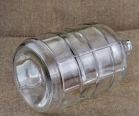 Haute qualité1 gallon 3 gallon 5 gallon eau fruits vin maison brassage verre bonbon grande taille bouteilles d'eau en verre