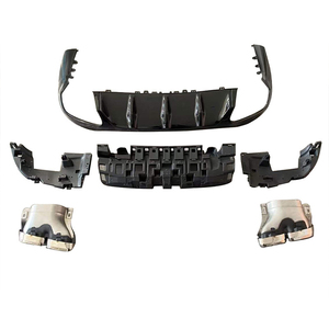 Diffusore AMG Nero Lucido E63 con Terminale di Scarico per <span class=keywords><strong>Mercedes</strong></span> Benz <span class=keywords><strong>E</strong></span> Coupé C238 2016-2023 - Product Image 2