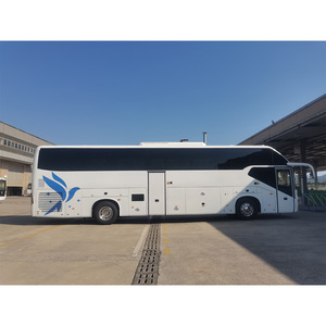 รถบัสขนาดกลาง 4 ล้อ ยี่ห้อ Guangxi <span class=keywords><strong>Sunlong</strong></span> รุ่นใหม่ เครื่องยนต์ดีเซล 49 ที่นั่ง มาตรฐานไอเสียยูโร 3 สำหรับการขนส่งผู้โดยสารระยะกลางและระยะไกล - Product Image 1