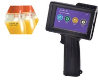 Imprimante jet d'encre portable pour le marquage thermique en gros, numéros de lot et dates d'expiration sur bois