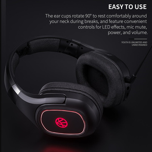 <span class=keywords><strong>Casque</strong></span> de jeu sans fil, 2.4 ghz, LOGO RGB, personnalisé, OEM, <span class=keywords><strong>pour</strong></span> PC, PS4, PS5, <span class=keywords><strong>SWITCH</strong></span> XB0X - Product Image 6