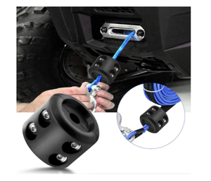 1 paquet de butée d'<span class=keywords><strong>attelage</strong></span> de câble de treuil en caoutchouc absorbant les chocs Accessoires de treuil pour fil et synthétique - Product Image 6