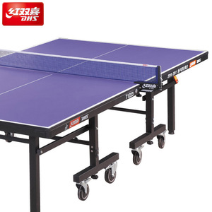 Table de tennis de table DHS T1223 pliable, mobile, pour compétition professionnelle - Product Image 1