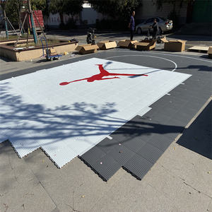 Baldosas <span class=keywords><strong>de</strong></span> <span class=keywords><strong>Cancha</strong></span> <span class=keywords><strong>de</strong></span> PP con enclavamiento para exteriores para niños DIY <span class=keywords><strong>de</strong></span> fácil instalación, <span class=keywords><strong>cancha</strong></span> <span class=keywords><strong>de</strong></span> baloncesto antideslizante para aplicaciones deportivas - Product Image 4