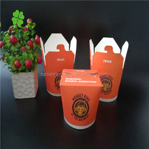 Conception chaude Kraft Bento Box Fast Food Sushi Pâtes Bol Gaufrage Mat Lamination Pas Cher Crevettes Nouilles Riz Solution De Stockage De L'<span class=keywords><strong>eau</strong></span> - Product Image 3