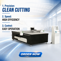 Cortadora CNC de Espuma TC, Máquina de Corte de Láminas de Espuma EVA con Cuchilla Neumática, Cortadora Digital de Espuma PVC, Certificación CE