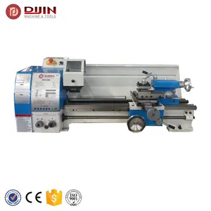 mini bench lathe machine belt drive metal lathe Max turning lathe 700mm for turning stainless steel