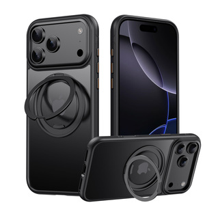 หรูหราสำหรับเคสโทรศัพท์มือถือ Apple 17Air หมุนได้กรอบ Ai ปุ่มเข้ากันได้กับความรู้สึกผิว IPhone17promax เคสโทรศัพท์มือถือ - Product Image 1