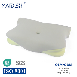 Oreiller en mousse à mémoire de forme WJ-2169 OEKO-TEX non toxique avec soutien cervical réglable, confortable pour soulager la douleur et favoriser le sommeil sur le dos ou sur le côté - Product Image 2