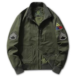 Giacche da uomo nuove giacche da pilota Vintage cappotto da uomo uomo stile stile Bomber giubbotti da volo Cargo abbigliamento da uomo - Product Image 4