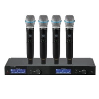 Microphone sans fil professionnel SLXD4Q+/SLXD1+ avec capteur cardioïde Beta87 S58, batterie amovible, portatif pour la performance