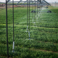 Système d'irrigation agricole à pivot central avec énergie solaire et système d'irrigation par aspersion à pivot