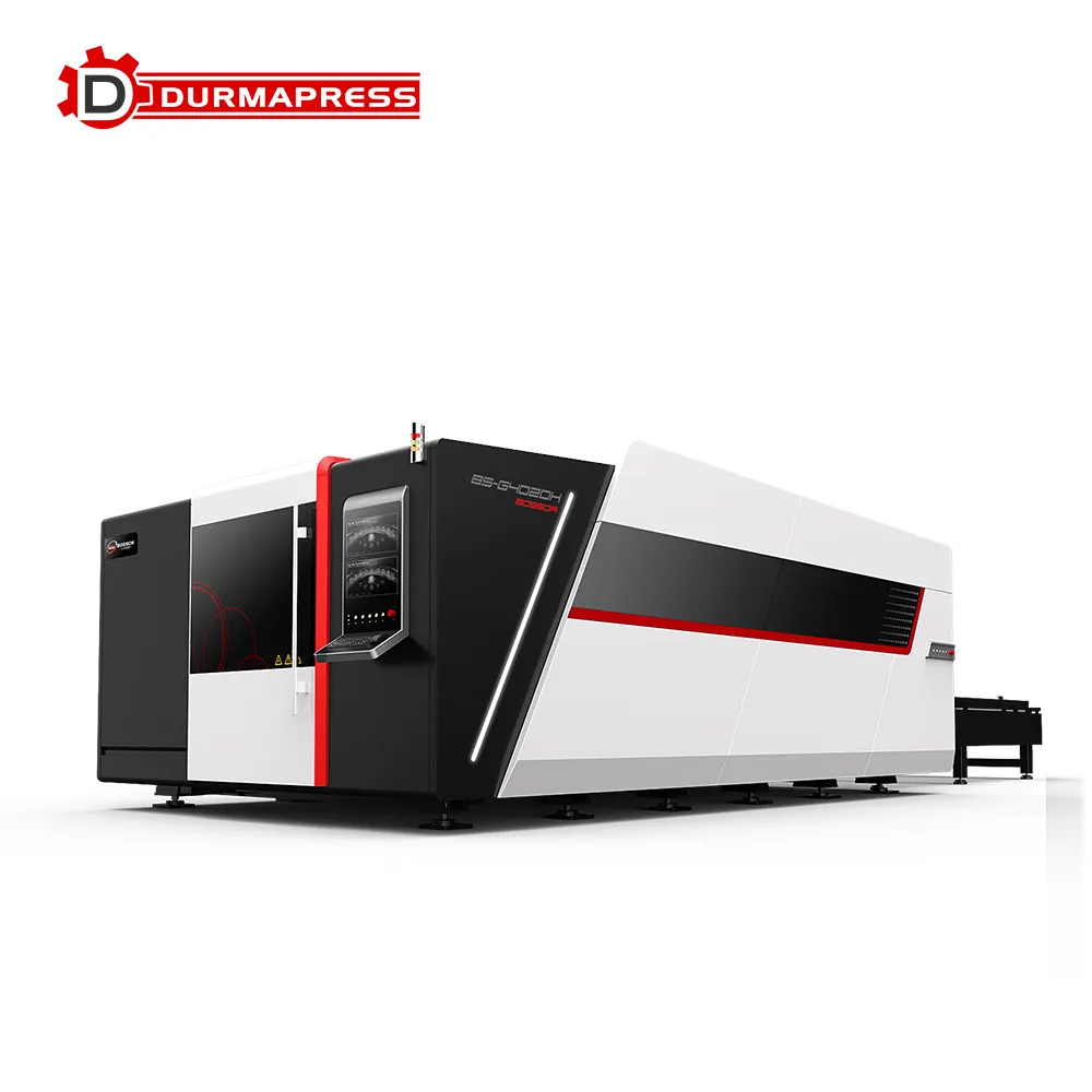 آلة قطع ألياف الليزر Cnc مع غطاء كامل من Durmapress