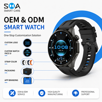 Reloj Inteligente Deportivo Redondo Personalizado al por Mayor de Fábrica con Llamadas Bluetooth, Resistencia al Agua IP67 para Uso Diario y Seguimiento de Salud para Venta Minorista