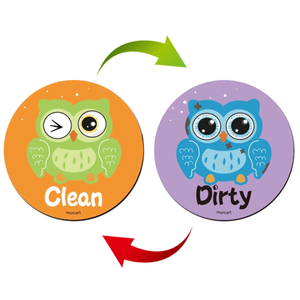 Custom Reversible Dishwasher Sign Magnet Double Dishwasher Magnet Clean Dirty Sign