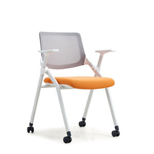 เก้าอี้นักเรียนพับได้สไตล์โมเดิร์นปรับระดับได้สำหรับนักเรียนทนทานพร้อมแผ่นรองเขียนสำหรับใช้ในบ้านสำนักงาน - Product Image 2