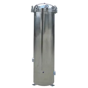 Huamo Water Purifier With Stainless Steel Tank Stainless Steel Liquid Bag Filter Housing Liquid Filter Bag Housings BFM-5