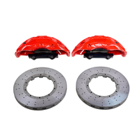 Kit de Frenos de Alto Rendimiento de 6 Pistones para Discos Cerámicos, Compatible con Skoda, BMW X6, X5, M3, M4, Mercedes-Benz CLA, CLS, GLC, GLE, GLA