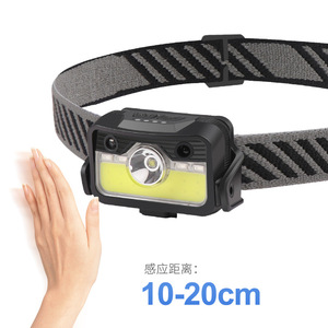 Lampe frontale Skywolfeye XPG COB 2000mAh rechargeable, réglable, pour course à pied, pêche et activités de plein air - Product Image 2