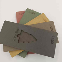 Panneau décoratif gaufré en carton sablé coloré, écologique, pour la décoration murale de chambres, cuisines et espaces commerciaux