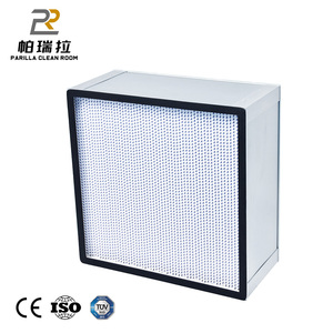Hot bán parilla hiệu quả cao Bộ lọc HEPA phương tiện truyền thông U16 HVAC Bộ lọc không khí <span class=keywords><strong>Cartridge</strong></span> bền sợi thủy tinh cho Modular xử lý không khí - Product Image 6