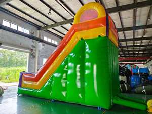 Thương mại <span class=keywords><strong>Inflatable</strong></span> trượt Trampoline <span class=keywords><strong>Bouncer</strong></span> combo khổng lồ đầy màu sắc sân chơi Thiết bị cho trẻ em người lớn nhà ngoài trời - Product Image 5