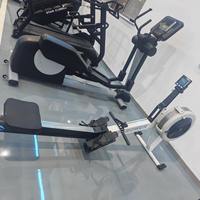 Máquina de Remo de Interior Personalizada de Fábrica, Equipo de Ejercicio de Cuerpo Completo de Alta Resistencia para Uso Doméstico y Comercial, Nivel de Resistencia al Aire 10, Máx. 150 kg
