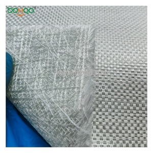Lame de vent en fibre de verre, procédé d'infusion sous vide pour bateau, WR600 et <span class=keywords><strong>CSM</strong></span> 300gsm, fibre de verre E-glass, tissage en mèches croisées, tapis combiné pour moulage fermé - Product Image 1