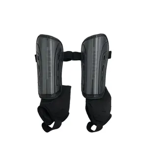 High Quality Custom Elastic Straps Soccer Football Shin Guards With Ankle Sock