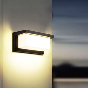 Waterproof Beautiful Modern Exterior Decorative Wall Sconce Lighting Round Surface Wall Mounted up Down <b>Light</b> Outdoor Wall <b>Light</b> - Product Image 2