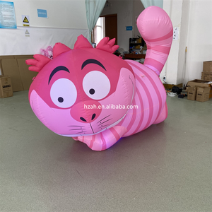 Chat géant gonflable Cheshire Chat souriant Cheshire Cartoon pour <span class=keywords><strong>Alice</strong></span> <span class=keywords><strong>au</strong></span> <span class=keywords><strong>pays</strong></span> <span class=keywords><strong>des</strong></span> <span class=keywords><strong>merveilles</strong></span> Décoration sur le thème - Product Image 3