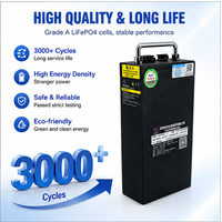 Batería de litio Citycoco de 60V 20Ah con BMS inteligente en caja de metal para scooter eléctrico, ciclomotor, reparto, bicicleta eléctrica, motocicleta de largo alcance