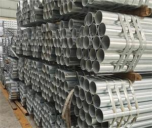 Tuyau d'échafaudage galvanisé à chaud, construction de bâtiments, <span class=keywords><strong>tube</strong></span> en <span class=keywords><strong>acier</strong></span> galvanisé - Product Image 3