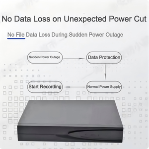 DingAn Hot Selling <strong>16CH</strong> 8MP 4K With Motion Detection H.265 Smart IP <strong>NVR</strong> Network Video Recorder Model 6616-TS 20 Shared Accounts - Product Image 4