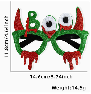 Occhiali per la festa di Halloween 2026 di tendenza: Nuovo design, occhiali <span class=keywords><strong>divertenti</strong></span> per bambini, montature per foto notturne di Halloween - Vendita all'ingrosso - Product Image 1