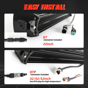 La double conception lumineuse superbe de rangée a mené la barre 22 "outre de la barre lumineuse menée par e-marque de tache de camion d'outre-route 4x4 4WD - Product Image 5