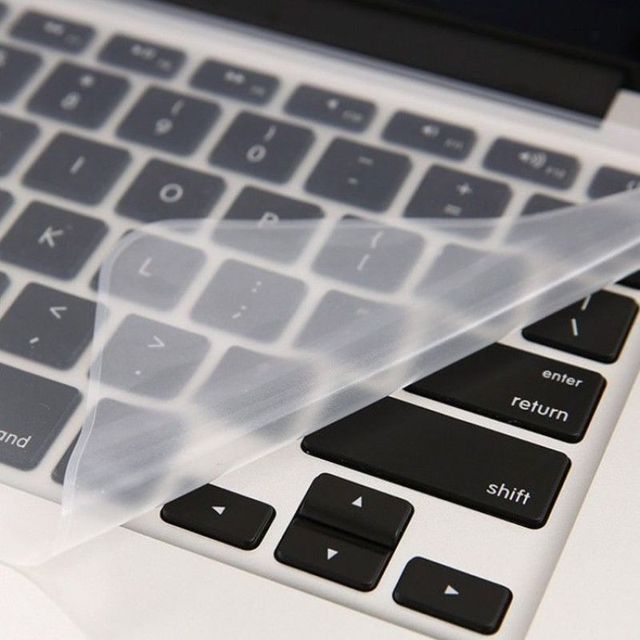 Universal 0.1-0.3mm Waterproof Dustproof Silicone Keyboard Cover for Laptop / Notebook, Reusable Washable Film
