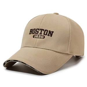 Unisex New Arrival Embroidered Extended Brim Baseball Cap Featuring Sandwich Layered Fabric for Sun Protection and Casual Style - Product Image 4