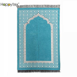 2024 nouveau léger doux tissé Polyester pliable tapis <span class=keywords><strong>de</strong></span> prière famille en gros tapis <span class=keywords><strong>de</strong></span> prière couverture Portable tapis <span class=keywords><strong>de</strong></span> prière islamique - Product Image 3