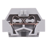 260-301 Bloque de terminales gris de 2 vías con montaje de tornillo 1.5mm² 18A