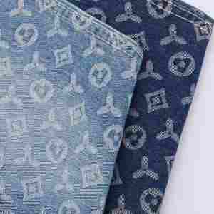 प्रीमियम 10 औंस हेवीवेट बुना हुआ डेनिम 70% कपास 30% पॉली गैर-खिंचाव नीले काले पर्यावरण के अनुकूल असबाब विच सुविधा - Product Image 4