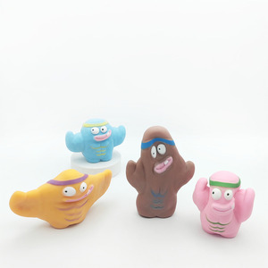 Nouveau produit Muscle Warrior, jouet créatif et amusant en forme <span class=keywords><strong>de</strong></span> homme musclé, Lala Laughter, jouet anti-stress en caoutchouc souple, commerce extérieur - Product Image 5