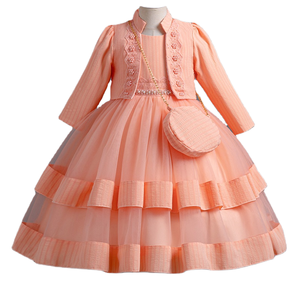 Vestido Casual PSJ-Y0 para Niña, Vestido <span class=keywords><strong>de</strong></span> Princesa para <span class=keywords><strong>Fiesta</strong></span> <span class=keywords><strong>de</strong></span> Graduación, Vestido <span class=keywords><strong>de</strong></span> Cumpleaños para Niña, Vestido <span class=keywords><strong>de</strong></span> Verano para Bebé, Ropa Infantil al por Mayor - Product Image 1