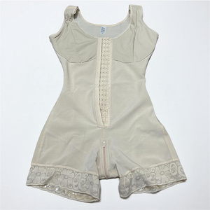 <span class=keywords><strong>Gaine</strong></span> sculptante intégrale post-partum à forte compression en polyester/nylon épais, effet amincissant, type Fajas Colombianas, avec broches - Product Image 5