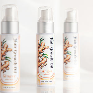 Traitement des cheveux au gingembre naturel Sérum de croissance des cheveux Essence <span class=keywords><strong>anti</strong></span>-chute Huile coréenne biologique naturelle - Product Image 5